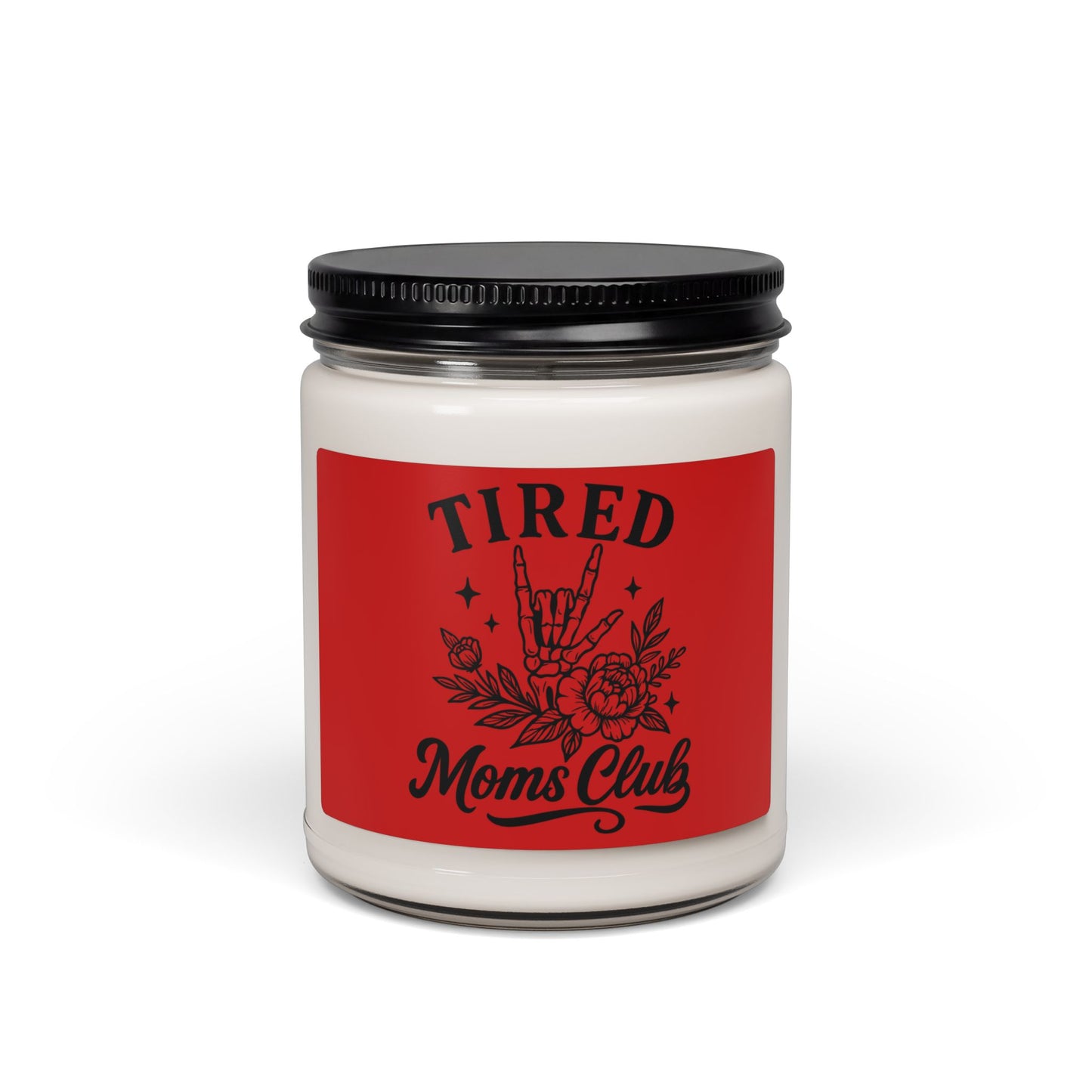 Tired Moms Club Scented Soy Candle — 9oz Comfort & Relaxation Gift